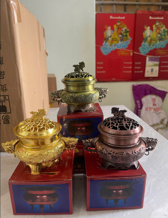 Thiết kế lư trầm nhỏ gọn dễ sử dụng